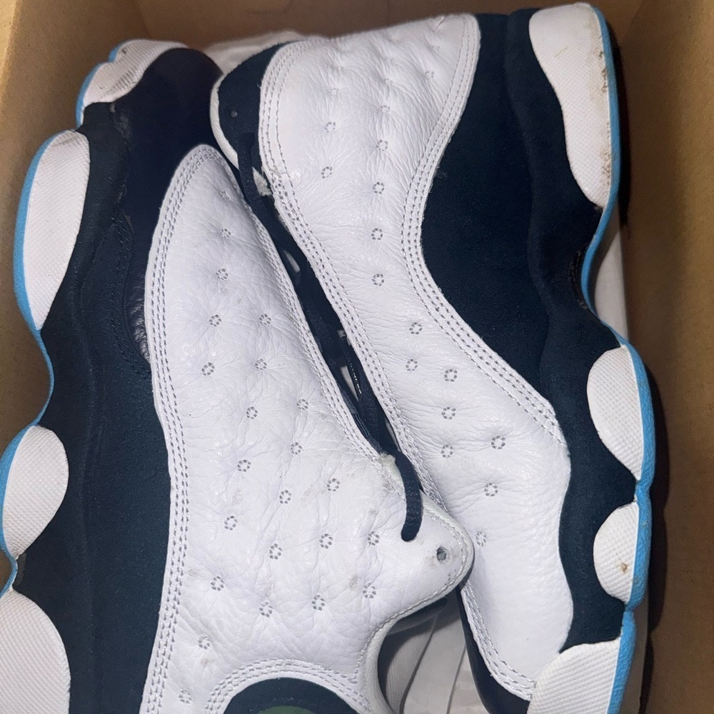 Air Jordan 13 Retro Obsidian White Powder Blue